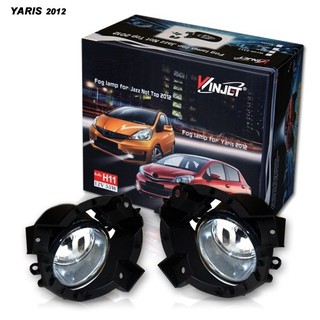 winjet ไฟตัดหมอก sportlight toyota yaris 2012