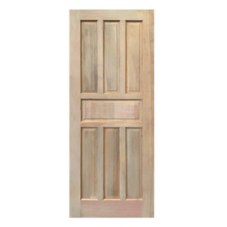 GREATWOOD ประตูปิดผิววีเนียร์ไม้ทุเรียน WDPT8020-7 80x200ซม.