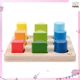 ของเล่นไม่เรียงสีและรูปทรงจากแบรนด์ Hape รุ่น Color and Shape Sorter