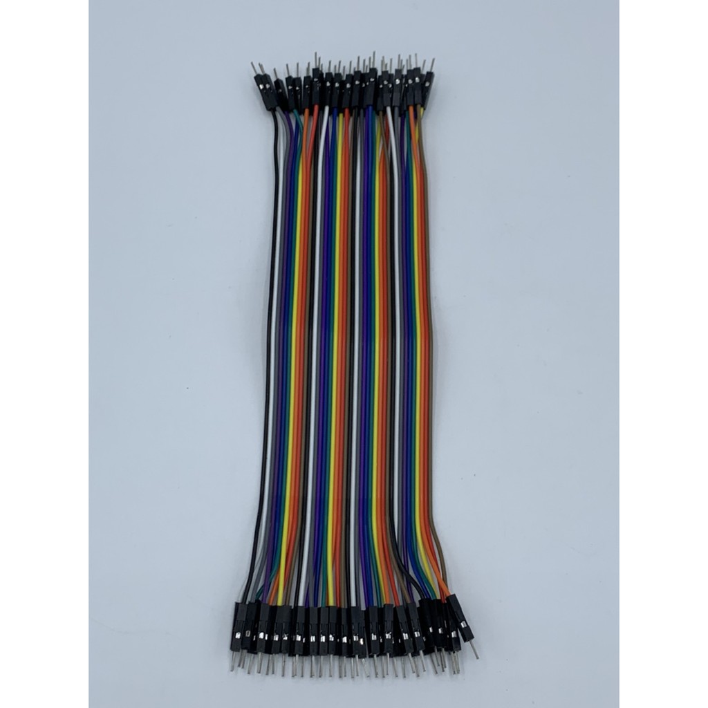 สายจั๊มเปอร์ ผู้-ผู้ 20 เซนติเมตร 40 เส้น (Jumper 40 pcs 20 cm Male to Male)