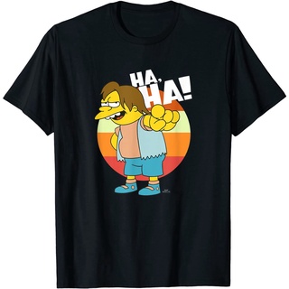 เสื้อยืดผ้าฝ้ายพิมพ์ลาย เสื้อยืดแขนสั้น ผ้าฝ้าย 100% พิมพ์ลายการ์ตูน The simpsons The simpsons สไตล์อเมริกัน สําหรับผู้ช