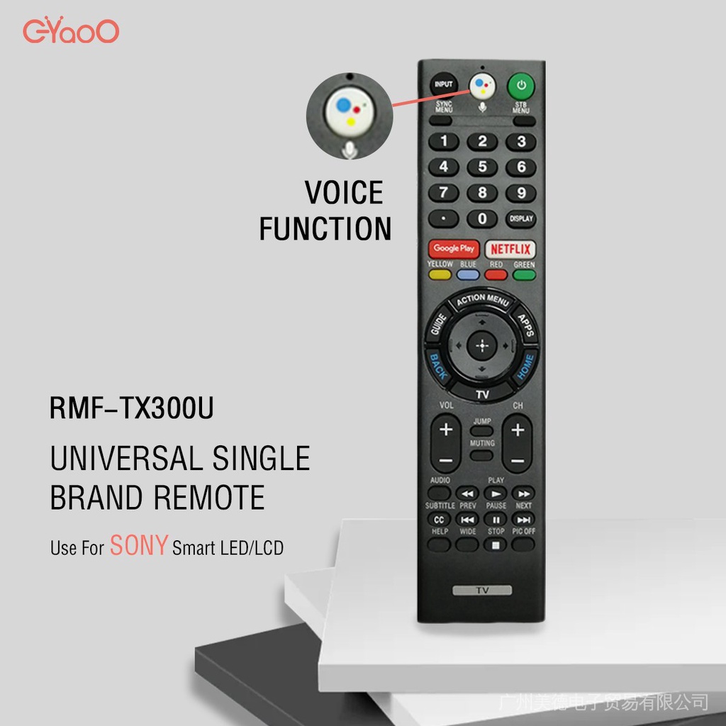 RMF-TX300E เสียงรีโมทคอนโทรล RMF-TX200P เปลี่ยน Sony 4K Ultra HD สมาร์ท LED TV KDL-50W850C XBR-43X80