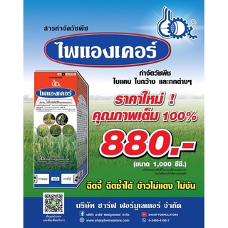 ไพแองเคอร์ 1 ลิตร กำจัดหญ้าเดือย กระดูกไก่ ลิเก หญ้าข้าวนก