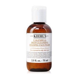 ( ล้างหน้า ) ฉลากไทย ผลิต  Kiehl’s Calendula Deep Cleansing Foaming Face Wash ปริมาณ 75 ml.