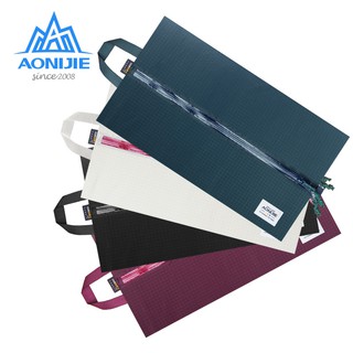 Aonijie H3202 กระเป๋าใส่รองเท้ากันฝุ่นแบบพกพาขนาด 23X40 ซม .