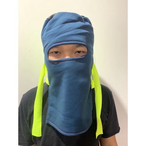 โม่งคลุมหน้า (ราคาต่อ 1 ใบ ) ผ้าคลุมหน้ากันแดด หมวกโม่ง รูปที่ 2