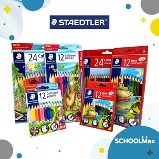 สีไม้ลูน่า สีไม้หมี แท่งสั้น รุ่น 12สี ยี่ห้อ Staedtler / 1 …
