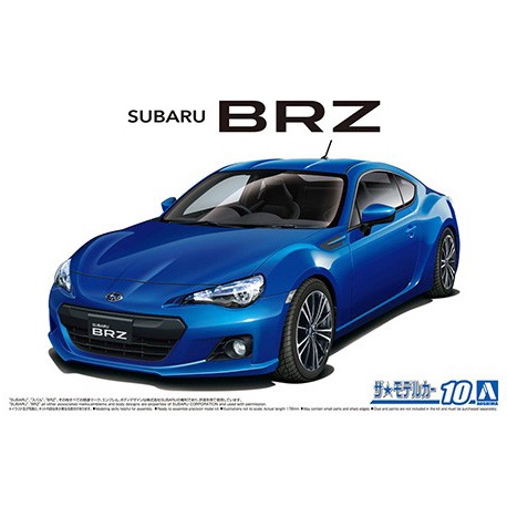 โมเดลรถยนต์ AOSHIMA SUBARU ZC6 BRZ '12 1/24