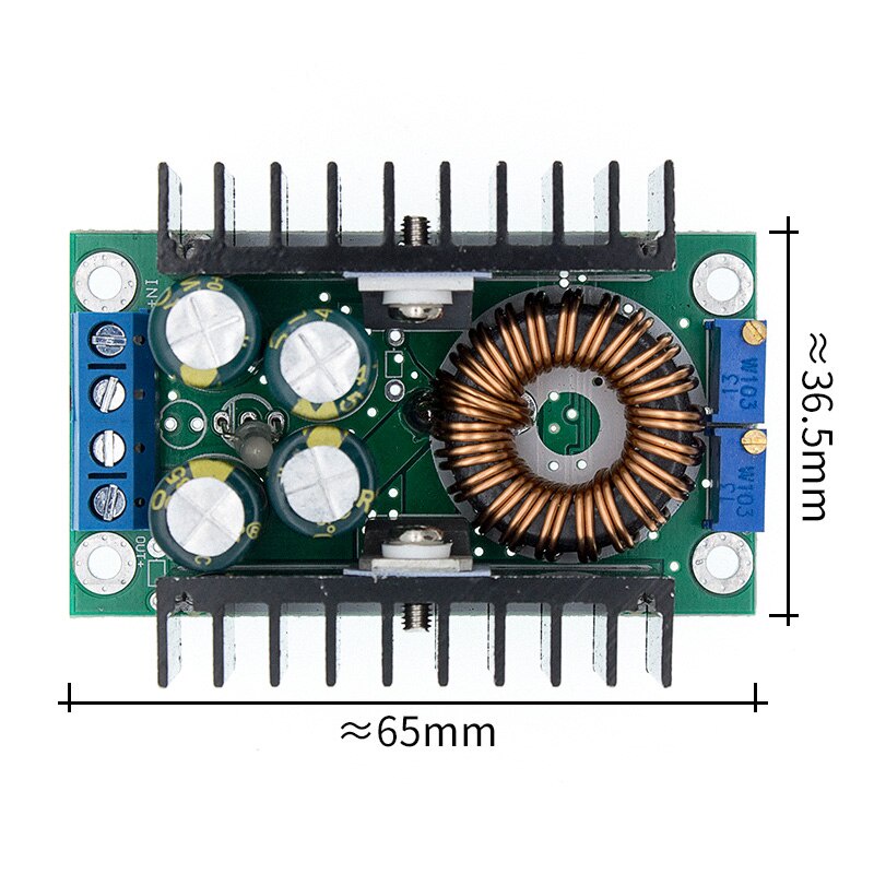 DC-DC 9A 300W CC-CV XL4016 โมดูลแรงดันไฟฟ้าคงที่กระแสคงที่ 5-40V ถึง 1.2-35V โมดูลแหล่งจ่ายไฟ LED Dr