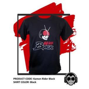 เสื้อ Kamen rider สีดําแรงบันดาลใจที่สวยงามเสื้อยืดunisex
