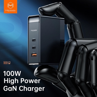 Mcdodo 100W GaN อะแดปเตอร์ชาร์จ USB Type C 3 พอร์ต ชาร์จเร็ว PD QC 4.0 3.0