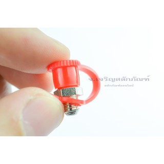 ฝาครอบหัวอัดจารบี ขนาด 6 , 10 มิล (แพ็คละ 20 ตัว) Grease Nipple Cover 6 mm สีแดง สีเหลือง สีน้ำเงิน