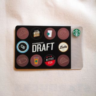 2019 Starbucks Taiwan Card NITRO DRAFT 1st Ver.