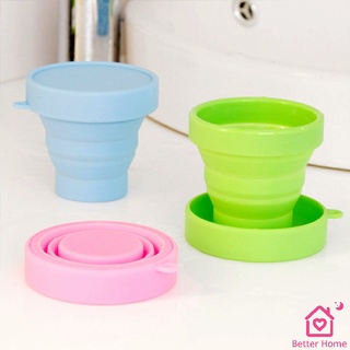 แก้วน้ำพับได้, แก้วน้ำซิลิโคน ถ้วยยืดไสลด์ silicone folding cup