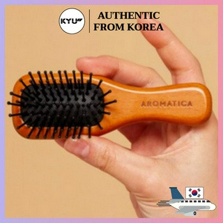 แปรงหนังศีรษะไม้ขนาดเล็ก Aromatica | Aromatica Wooden Scalp Brush Small