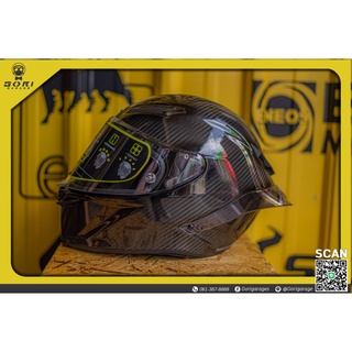 หมวกกันน๊อค AGV Pista GPR    Glossy Black