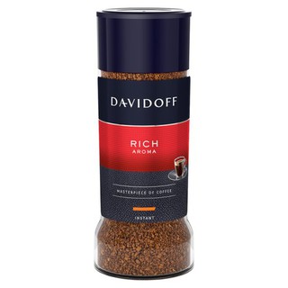 ✨ขายดี✨ แดวิดอฟฟ์ ริช อโรมา กาแฟสำเร็จรูป 100กรัม Davidoff Rich Aroma Instant Coffee 100 grams