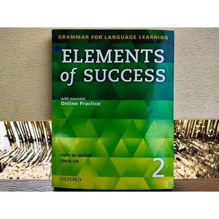 [ใส่โค้ด DETDEC30 ลด 150.-] Elements of Success Grammar 2 : Students Book +Online Practice (P)