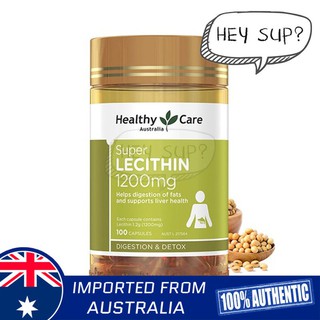 Healthy Care Super Lecithin 1200mg 100cap