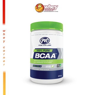 PVL 100% PURE BCAA ขนาด 315g. กรดอะมิโน สังเคราะห์โปรตีน บีซีเอเอแบบผง