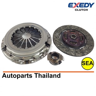 คลัทช์เซ็ต EXEDY จานคลัทช์ หวีคลัทช์ ลูกปืนกดคลัทช์ สำหรับ TOYOTA VIGO, FORTUNER 3.0L (1KD) (Lu) 1 เซต