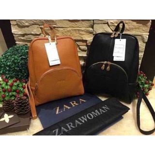 ZARA Quilted rucksack bag (Outlet)แท้