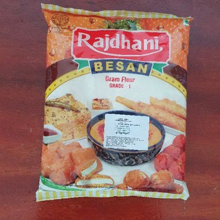 Besan(chana); gram flour; แป้งถั่วลูกไก่(Rajdhani) 500g