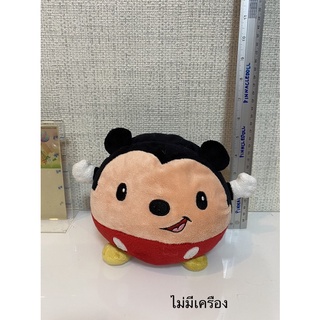 ตุ๊กตา Mickey mouse กลมๆ ไม่มีเครื่องค่ะ สภาพ95%