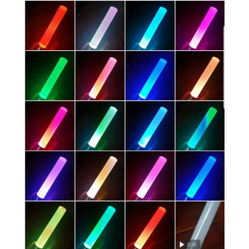 ส่งด่วนได้ !!! แท่งไฟ เชียร์ BNK48 แท่งไฟเปลี่ยนสี 15 สี Light stick Penlight แท่งไฟญี่ปุ่น แท่งไฟเช