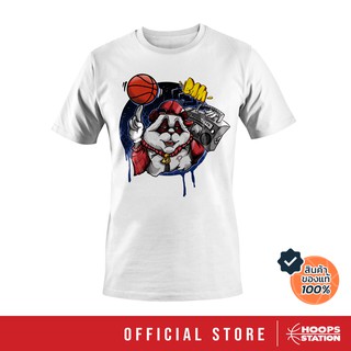 ราคาต่ำสุดราคาระเบิดHoops Station X Pandadew Tee เสื้อยืด (Hoops Station)S-3XLขนาดเต็มS-3XL