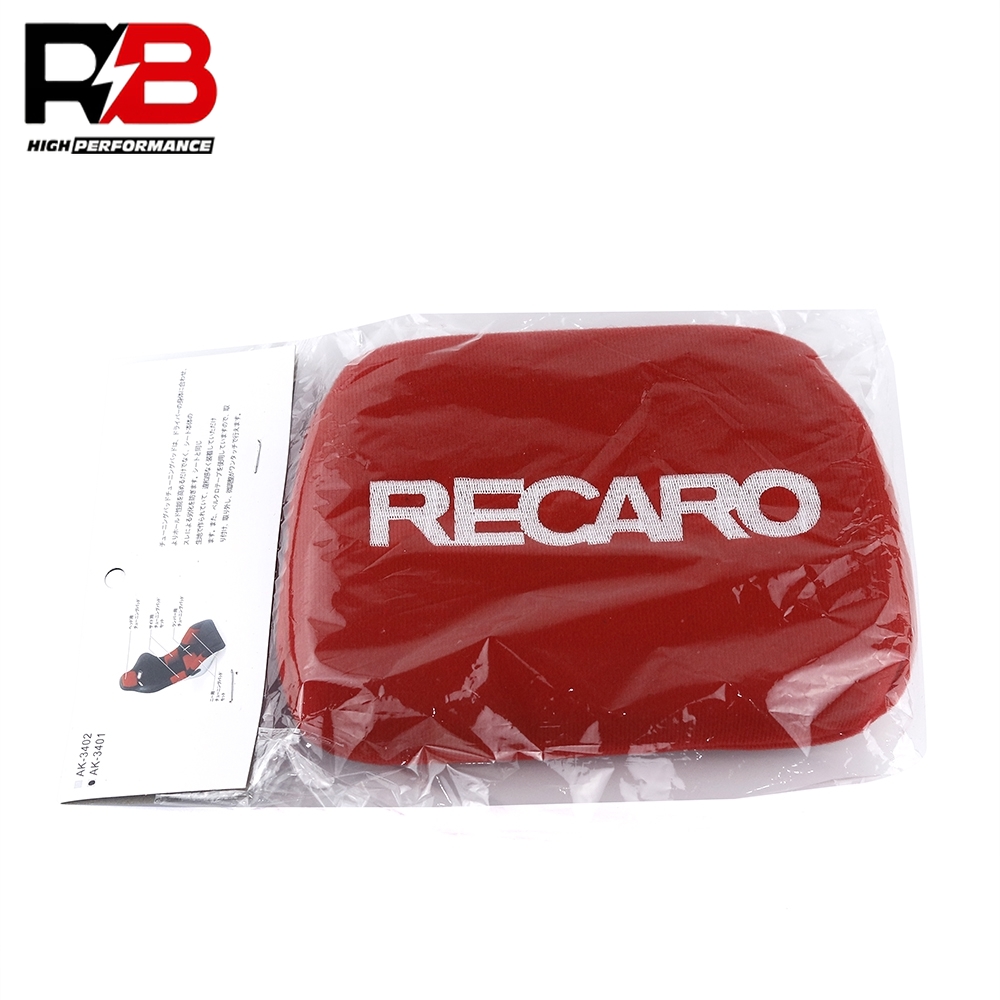 1X JDM RECARO หัวปรับแต่ง Pad Lumbar pad รูปที่ 7