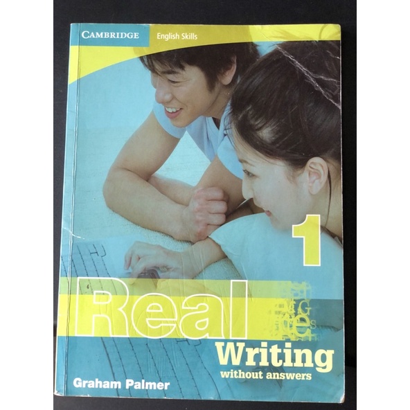 Cambridge REAL WRITING 1 WITHOUT ANSWERS Graham  second hand book หนังสือ ฝึกเขียนภาษาอังกฤษ มือสอง