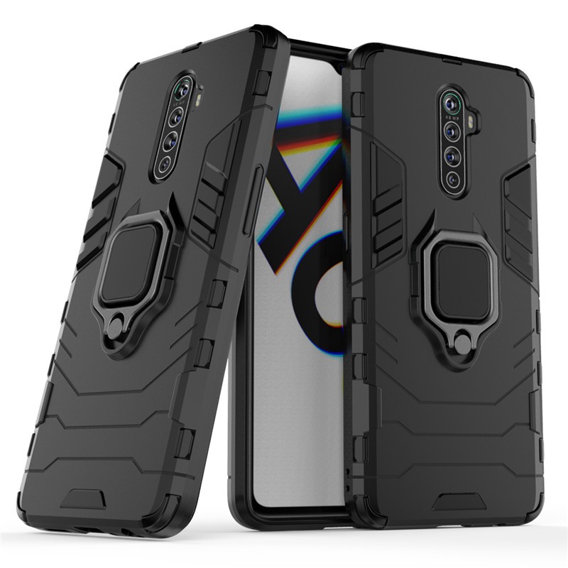 เคส Realme X2 Pro พลาสติกแบบแข็ง Shockproof Phone Case Back Cover OPPO Realme X2 Pro X2Pro กรณี ฝาครอบ