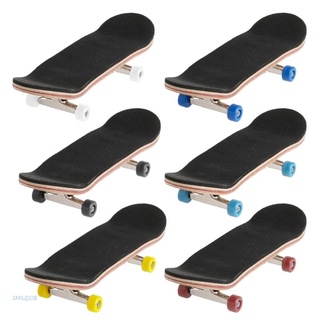 OB/ 1Set Wooden Deck Fingerboard Skateboard Sport Games Kids Gift Maple Wood Set New