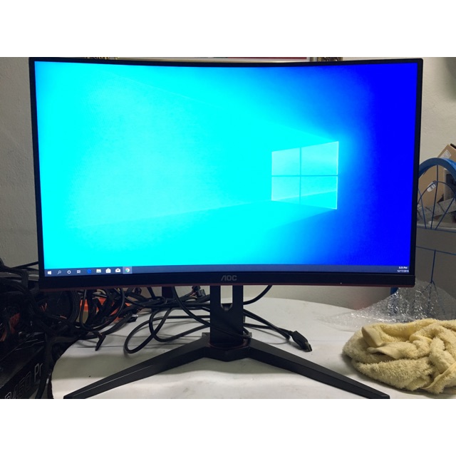 จอ : AOC 24 นิ้ว 144hz โค้ง รุ่น C23G1
