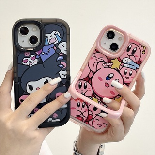 เคสโทรศัพท์มือถือ TPU แบบนิ่ม มีขาตั้งคู่ สําหรับ iphone 13 Pro Max 12 Pro Max