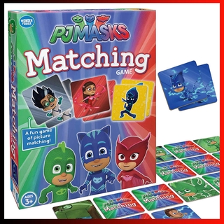 【Ready Stock】Card Game PJMASKS Matching Game for Boys and Girls A Fun &amp; Fast Memory Game Board Game