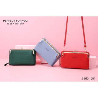 ImBag 6960-001มาใหม่กระเป๋าสะพายข้างผู้หญิงPERFECT FOR YOUกระเป๋าแฟชั้นเกาหลี กระเป๋าเงิน กระเป๋าสะพายไหล่ผู้หญิง