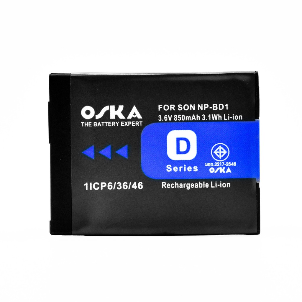 OSKA Camera Battery Sony NP-BD1