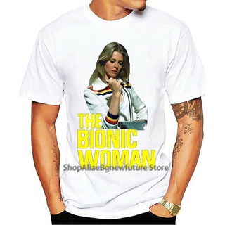 ใหม่ เสื้อยืดลําลอง แขนสั้น พิมพ์ลายภาพยนตร์ Bionic Lindsay Wagner Opening สําหรับผู้ชาย Bbhhfj15Cfhbdc73