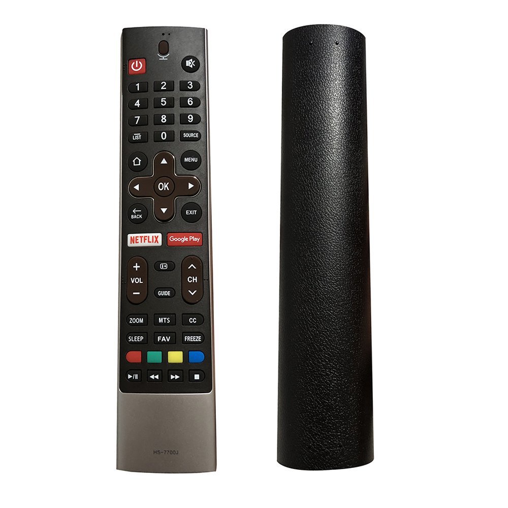ใหม่เสียงรีโมทคอนโทรลสําหรับ Skyworth Coocaa Android TV 58G2A G6 E6D E3D S5G Netflix Google Play HS-7700J HS-7701J
