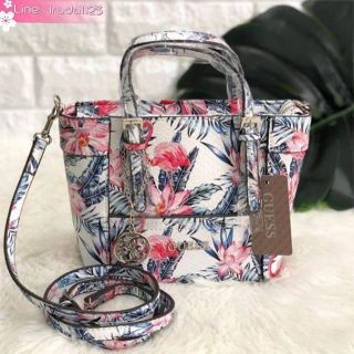 GUESS FLAMINGO MINI TOTE BAG ของแท้ ราคาถูก