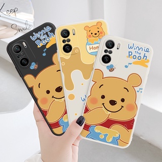 เคสโทรศัพท์มือถือ ลายการ์ตูนหมีพูห์น่ารัก สําหรับ OPPO A9 A73 F1 F3 R9S Plus R9 F7 F17 F9 F11 Pro Reno 4 5 Pro Plus 5k