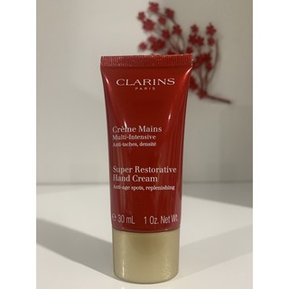 💗ของแท้ 💯% Clarins Super Restorative Hand Cream 30 ml