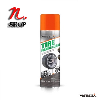 น้ำยาทำความสะอาดยางรถยนต์ Visbella Tire Foaming Cleaner 750ml.