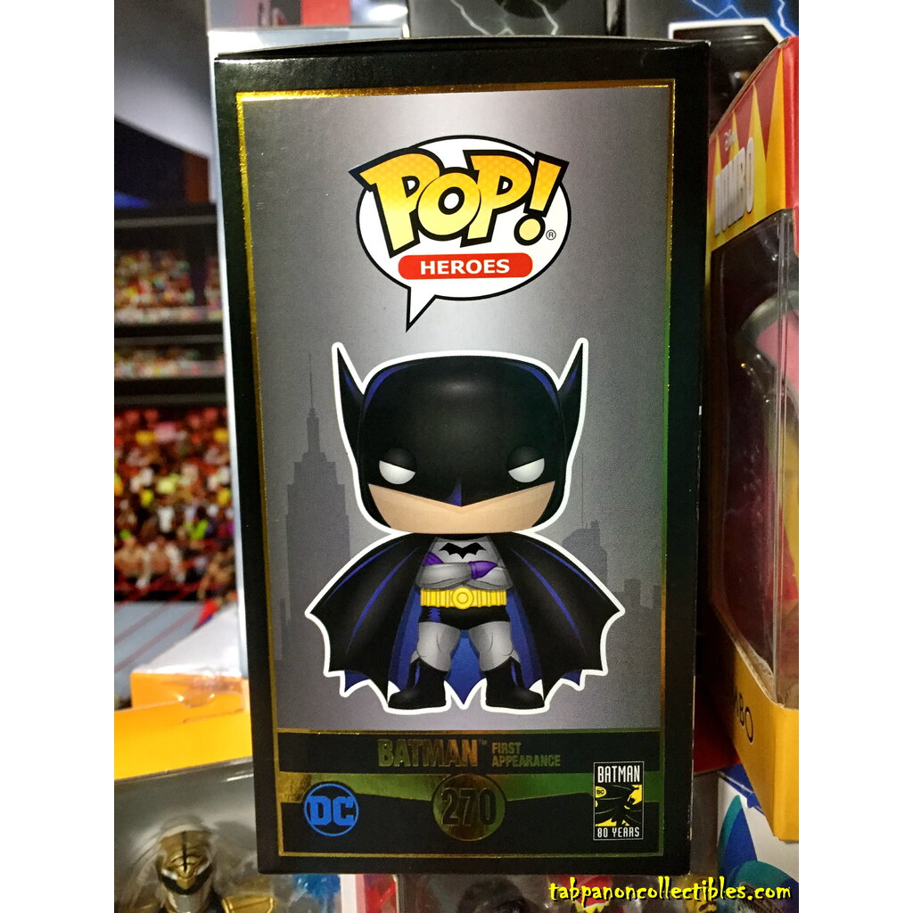 ] Funko POP! DC Super Heroes #270 Batman First Appearance | Shopee  Thailand