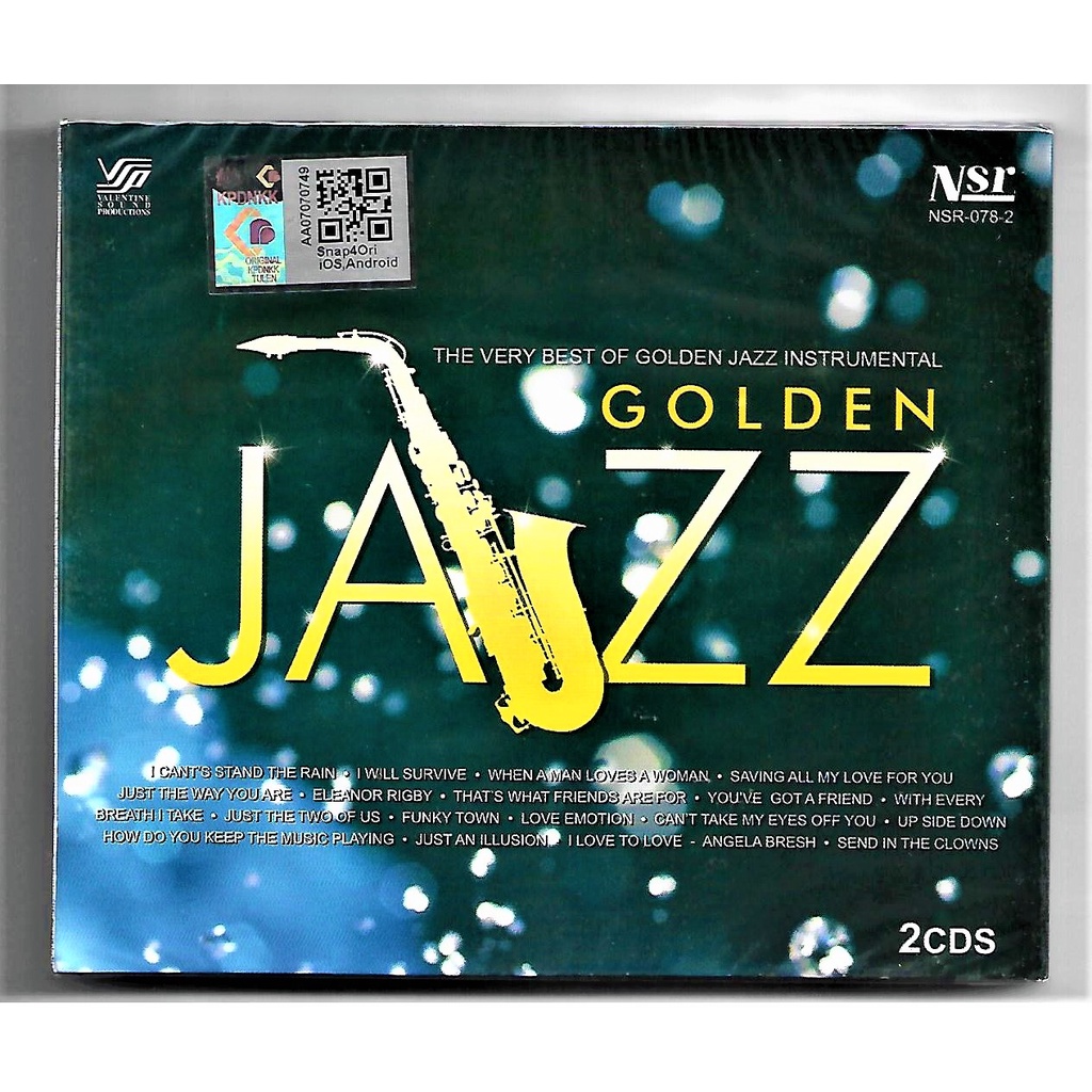 Golden JAZZ - ที่สุดของเครื่องดนตรี Golden Jazz ( 2 CD )