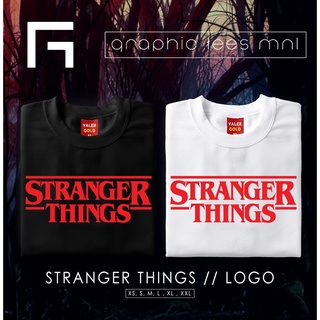 เสื้อยืดกราฟิก MNL GTM Stranger Things 402 โลโก้เสื้อยืด Unisex ที่กําหนดเองสําหรับผู้หญิงและผู Xs,