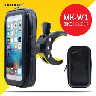 Kakudos MK-W1 Bike Holder ที่วางโทรศัพท์ กับ มอไซต์ รถจักรยานยนต์ สีดำ