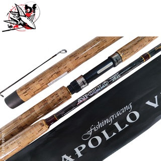 BPFSEP130 ลด130.- คันเบ็ด ตกปลาเกล็ด คันหน้าดิน Fishing racing รุ่น APOLLO VI คันสปิน 2ท่อน ขนาด9ฟุต-10ฟุต